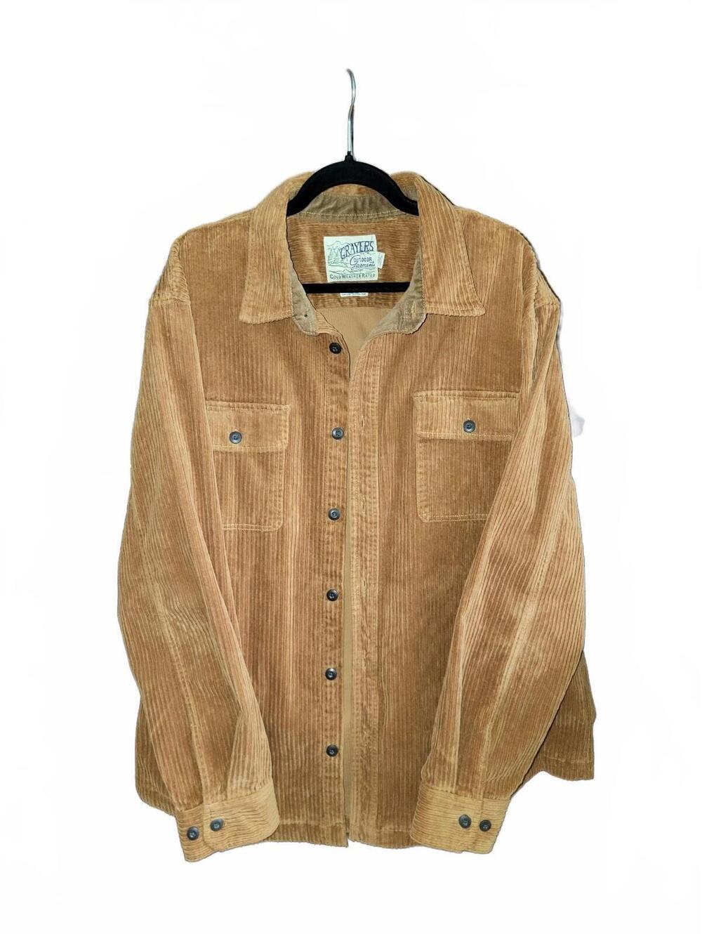 Grayers Outdoor Garments Cold Weather Rated Corduroy Shirt